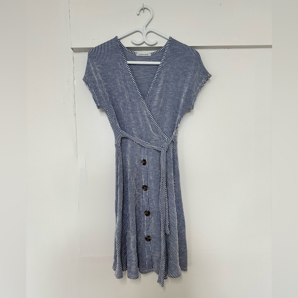 Caution To The Wind Striped Dress